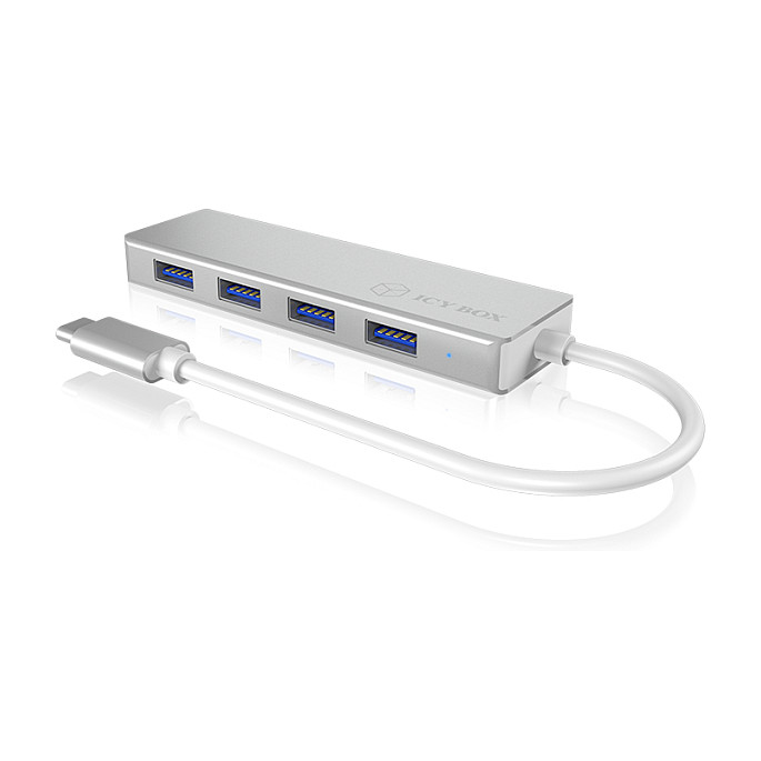 HUB USB‑C ICY BOX IB‑HUB1425‑C3 / 4‑Port / 4x USB 3.0 - 4