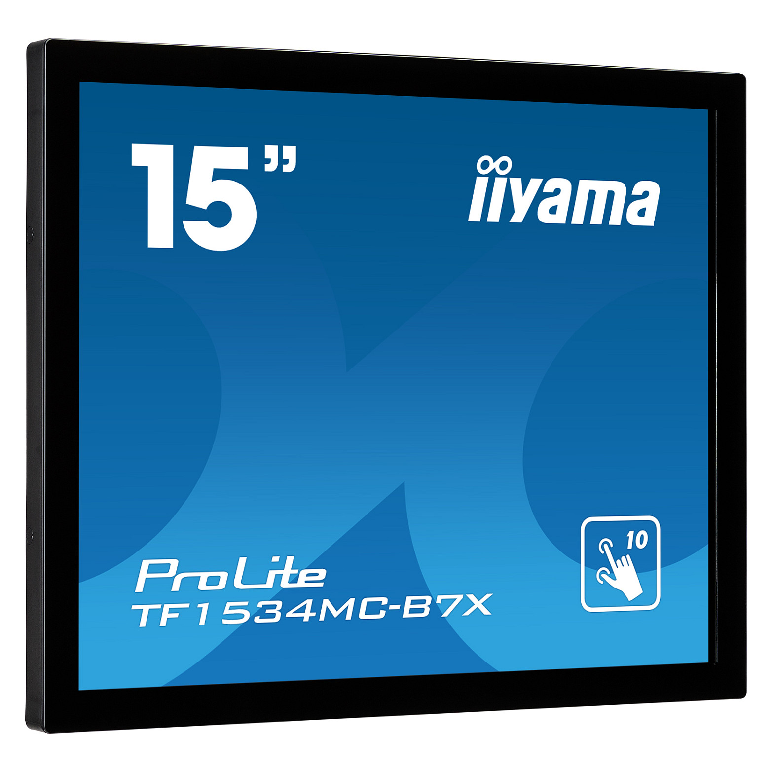 Monitor IIYAMA TF1534MC-B7X / 15"/ XGA TN / LED / Touchscreen / 60 Hz / 8 ms / HDMI+VGA+DP+USB+HDCP - Zezë - 1