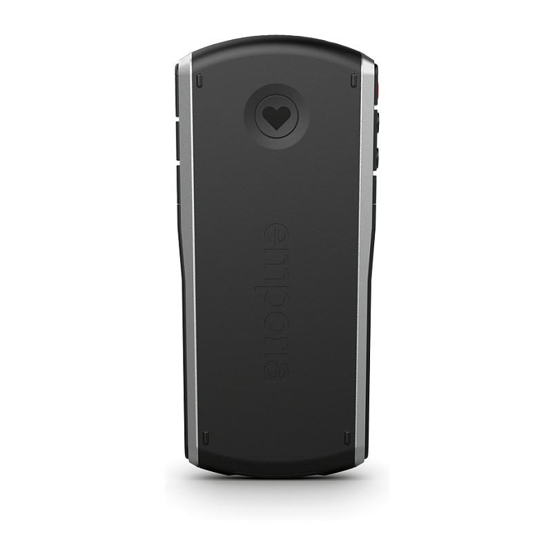 Telefon i thjeshtë Emporia SIMPLICITY / 2" / 2G / Bluetooth / FM – Zezë/Argjend - 2