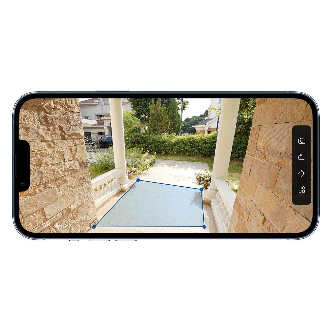 Kamera Sigurie IP CCTV TP-Link Tapo D210, 2K 3MP, 2304 × 1296, Wi-Fi, 160°, IP65, Bateri 180 Ditë - Bardhë - 10