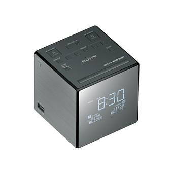 Radio me orë Sony XDR-C1DBP, DAB, DAB+, FM, Tuner digjital, Ekran LCD me ndriçim të bardhë, Bateri CR2032 - zezë, argjend - 3