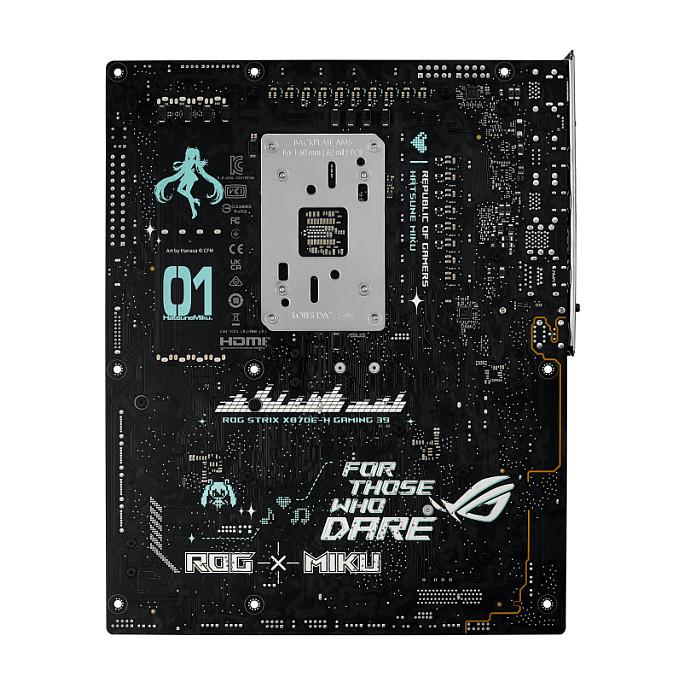 Motherboard ASUS ROG STRIX X870E-H Hatsune Miku Edition, AMD AM5, X870E, DDR5, ATX, PCIe 5.0, Wi-Fi - 9