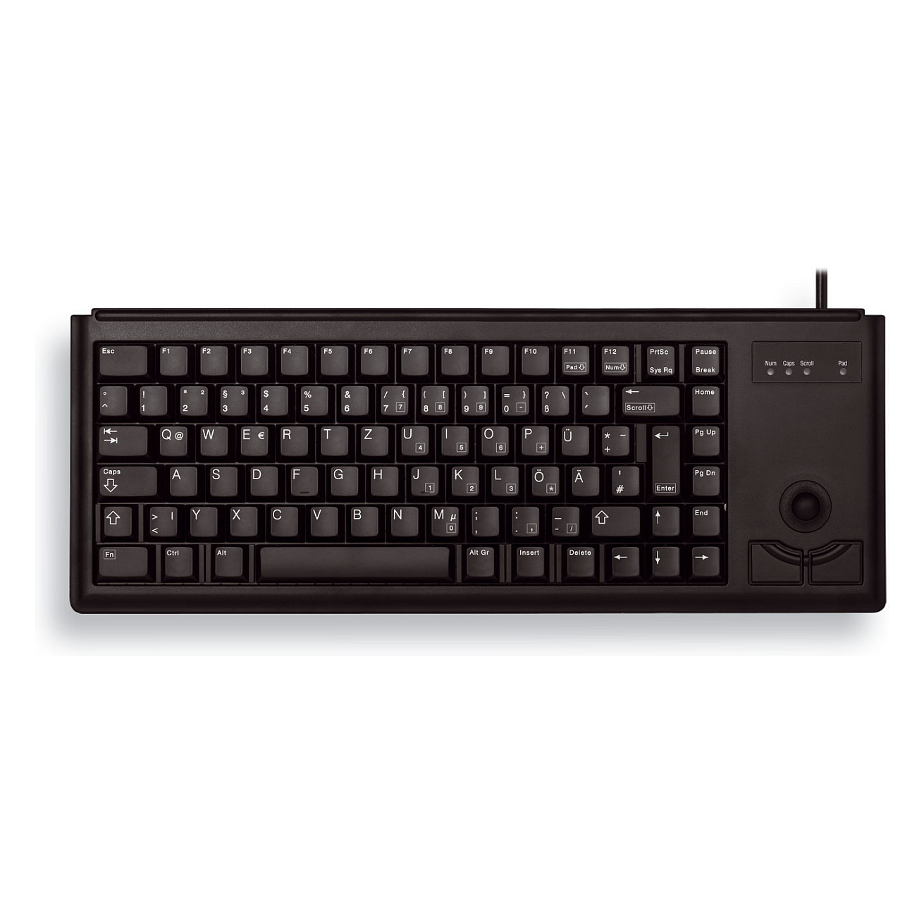 Tastierë me kabllo Cherry G84-4400 LPBDE-2  PS/2 / QWERTZ - Zezë - 1