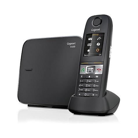 Telefon i Thjeshtë Gigaset E630, DECT/GAP, 1.8" TFT, 128x160, IP65, deri në 200 Kontakte, Hands-Free - Zezë - 3