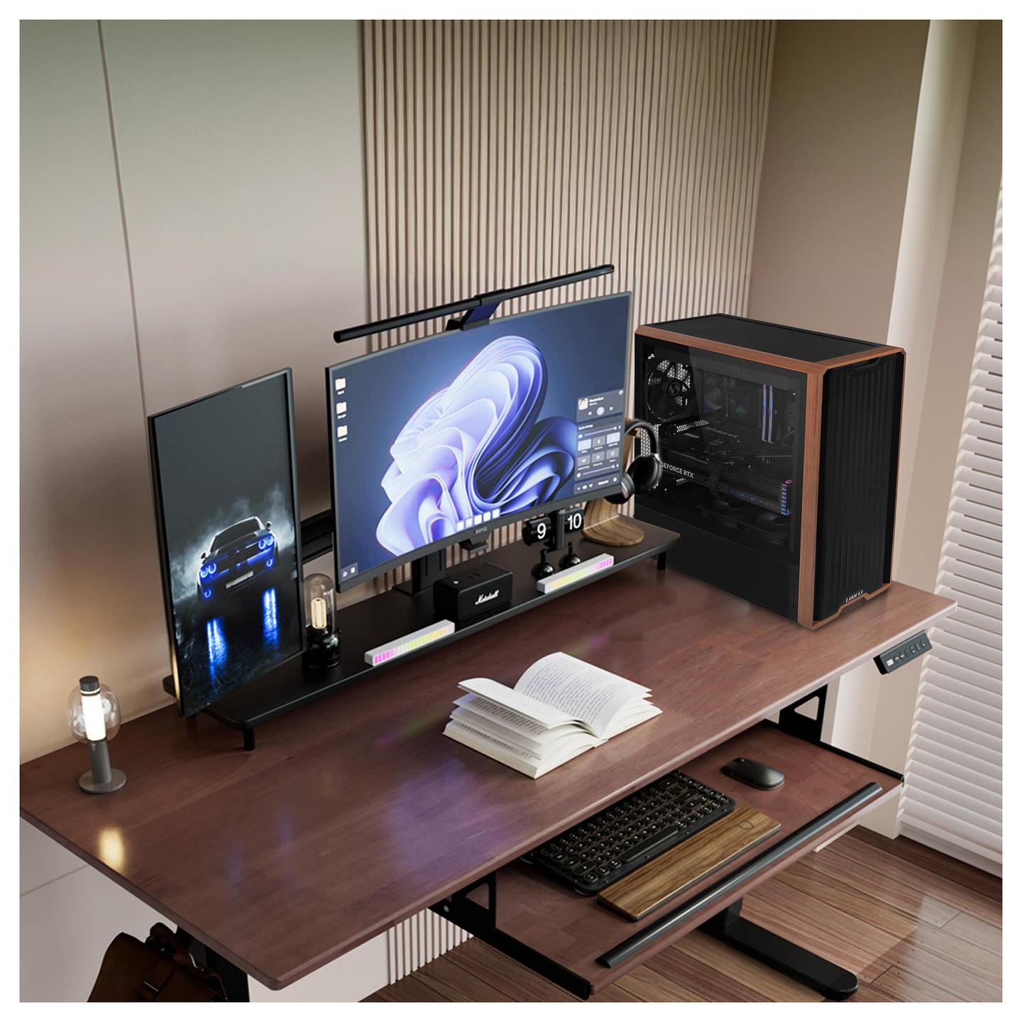 Kasë PC Lian Li LANCOOL 217 / Midi Tower / E-ATX / 2x 170mm + 1x 140mm Fan / Tempered Glass - Zezë - 13