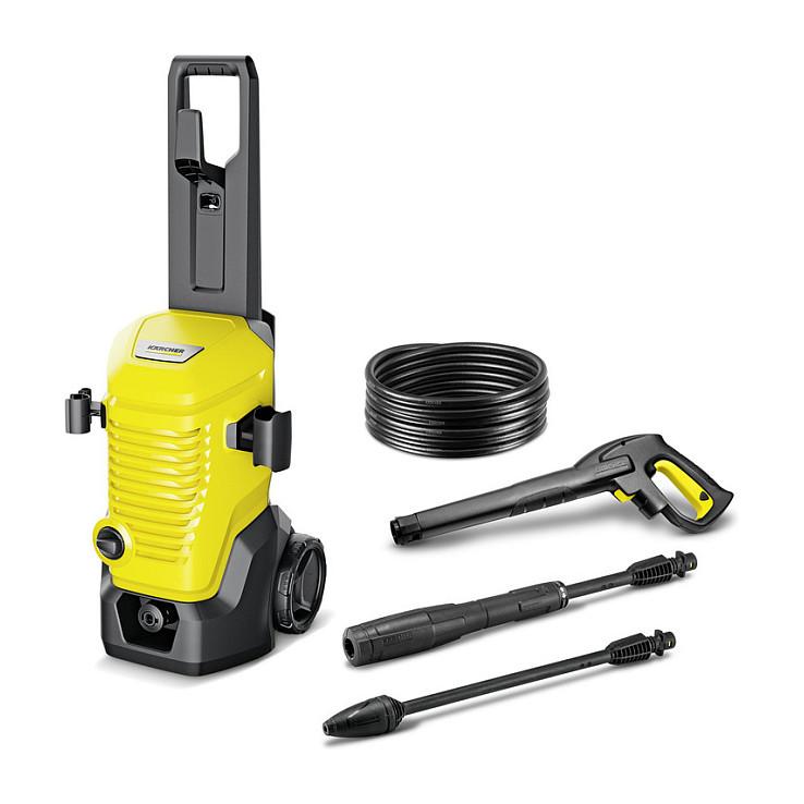 Pastrues me Presion Kärcher K 4 WCM / 1800W / 130 Bar / 420 l/h / 30 m²/h / Me Dreckfräser - Verdhë/Zezë