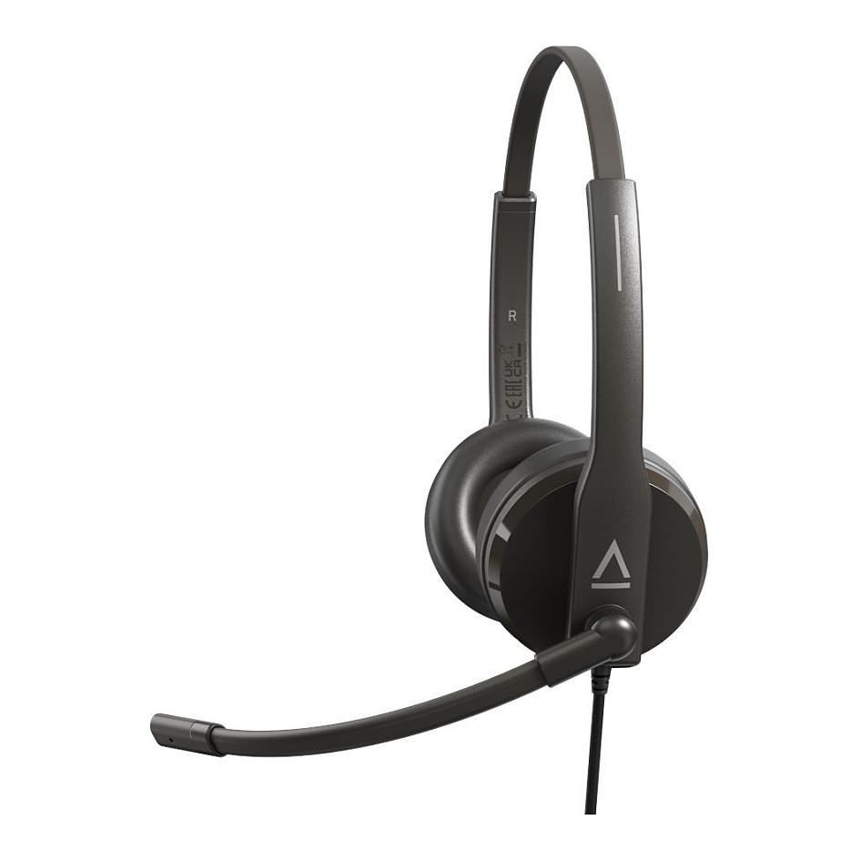 Kufje me kabllo Creative HS-230, 3.5mm, USB-A, Mikrofon - Zezë - 3
