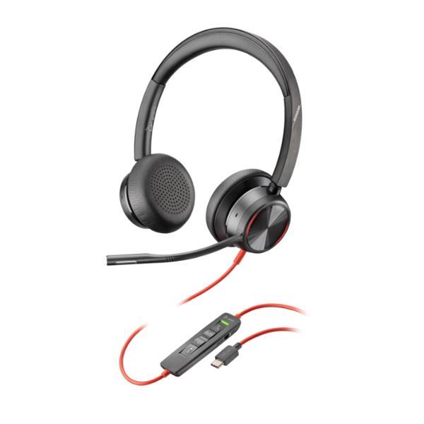 Kufje me kabllo Poly Blackwire 8225 – Zezë - 1