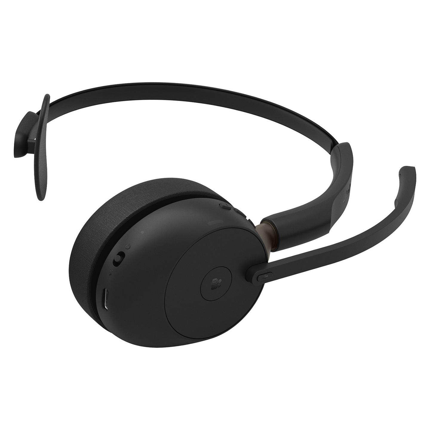Kufje pa Kabllo Jabra Evolve3 65 Mono, Bluetooth, Link 390C, MS - Zezë - 4