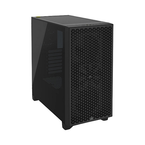 Kasë Midi Corsair 3000D Tempered Glass – Zezë - 8