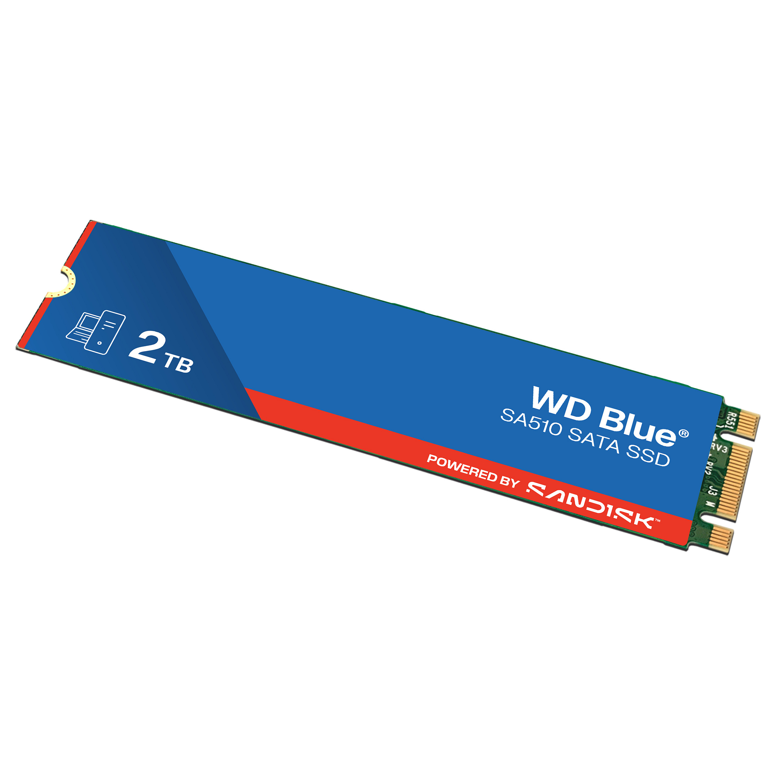 SSD e Brendshme 2TB M.2 WD Blue 2280 SATA3 SA510 - 3