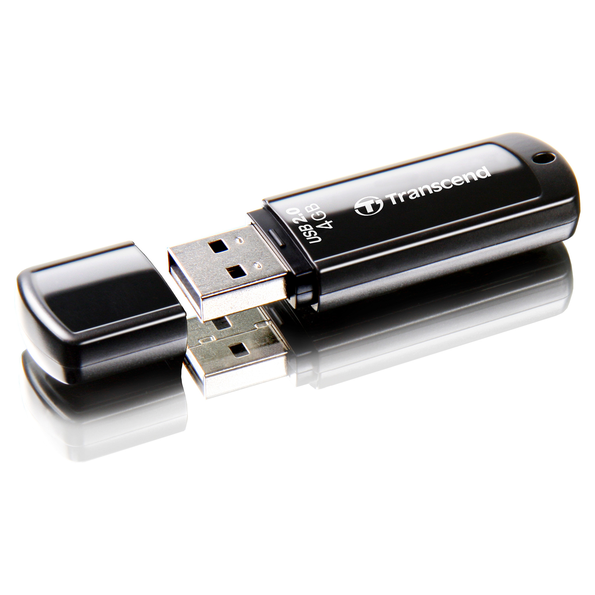 USB STICK Transcend JetFlash elite JetFlash 350, 4 GB, 2.0, e zezë - 2