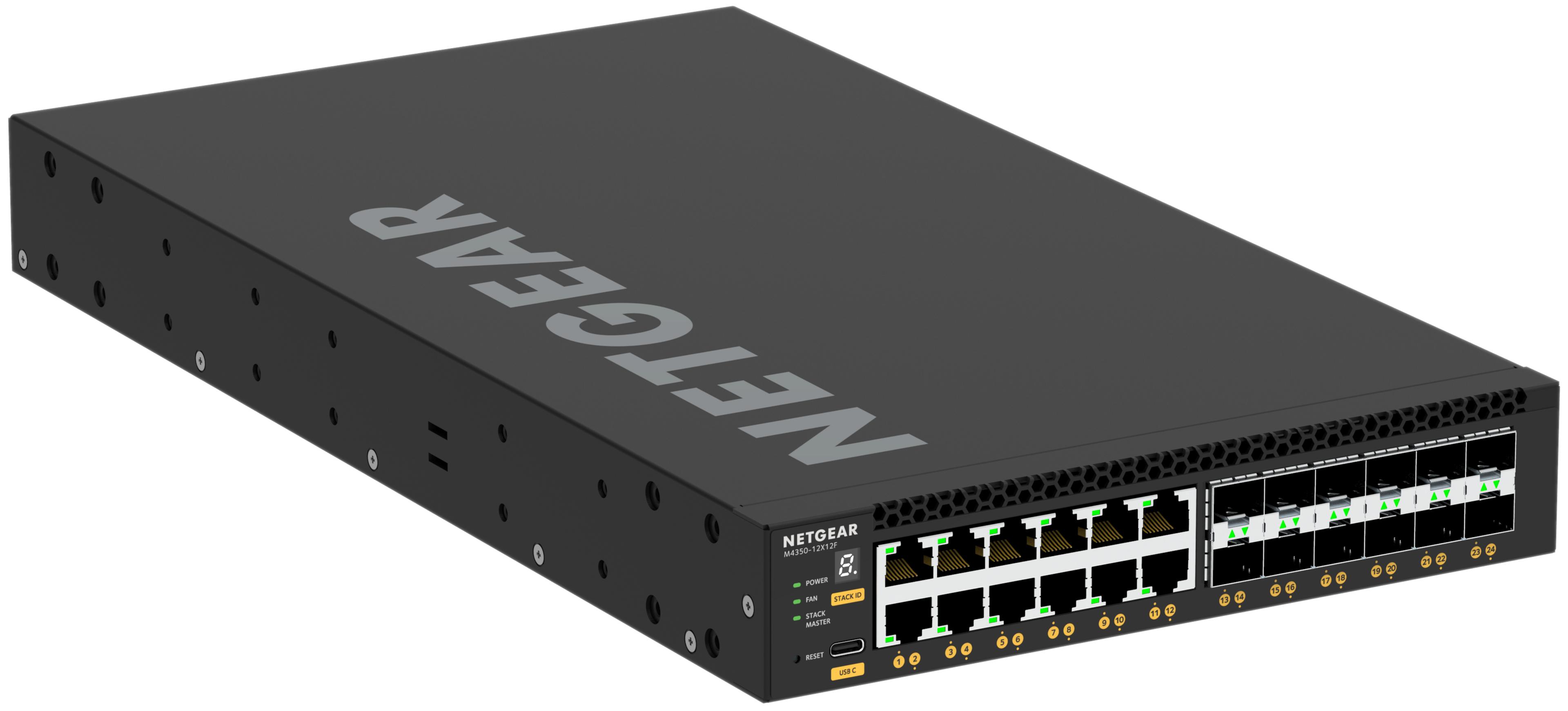 Switch NETGEAR M4300-52G-PoE+ / 48-Port Gigabit PoE+ / 2× 10G RJ45 / 2× 10G SFP+ / 480W / L3 Managed - Zezë - 2