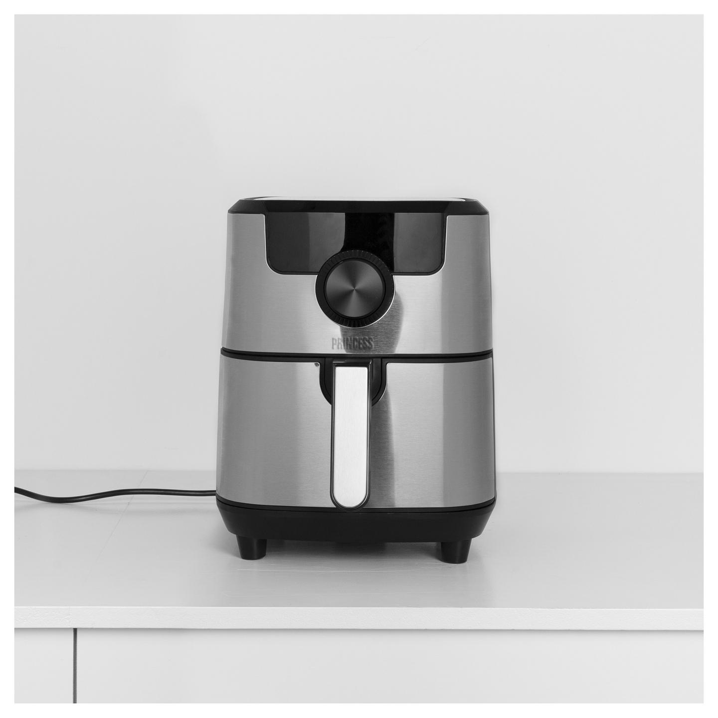 Fryer Princess Smart Aerofryer / 182037 / 4.5L / 1500W / 8 Programe / 80–200°C / LCD / Wi-Fi / Keep Warm – Argjend/Zezë - 21