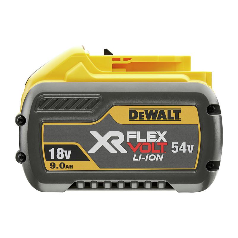 Bateri DeWALT DCB547-XJ XR FLEXVOLT, 18V/54V, 9Ah/3Ah, Li-Ion - Verdhë/Zezë - 2