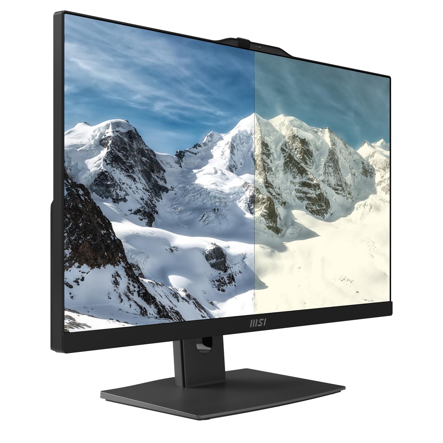 AIO MSI Modern AM242TP 1M-1230EU, Core 3 100U, 8GB DDR5, 256GB, 23.8" FHD IPS Touch, Intel Graphics - Zezë - 2