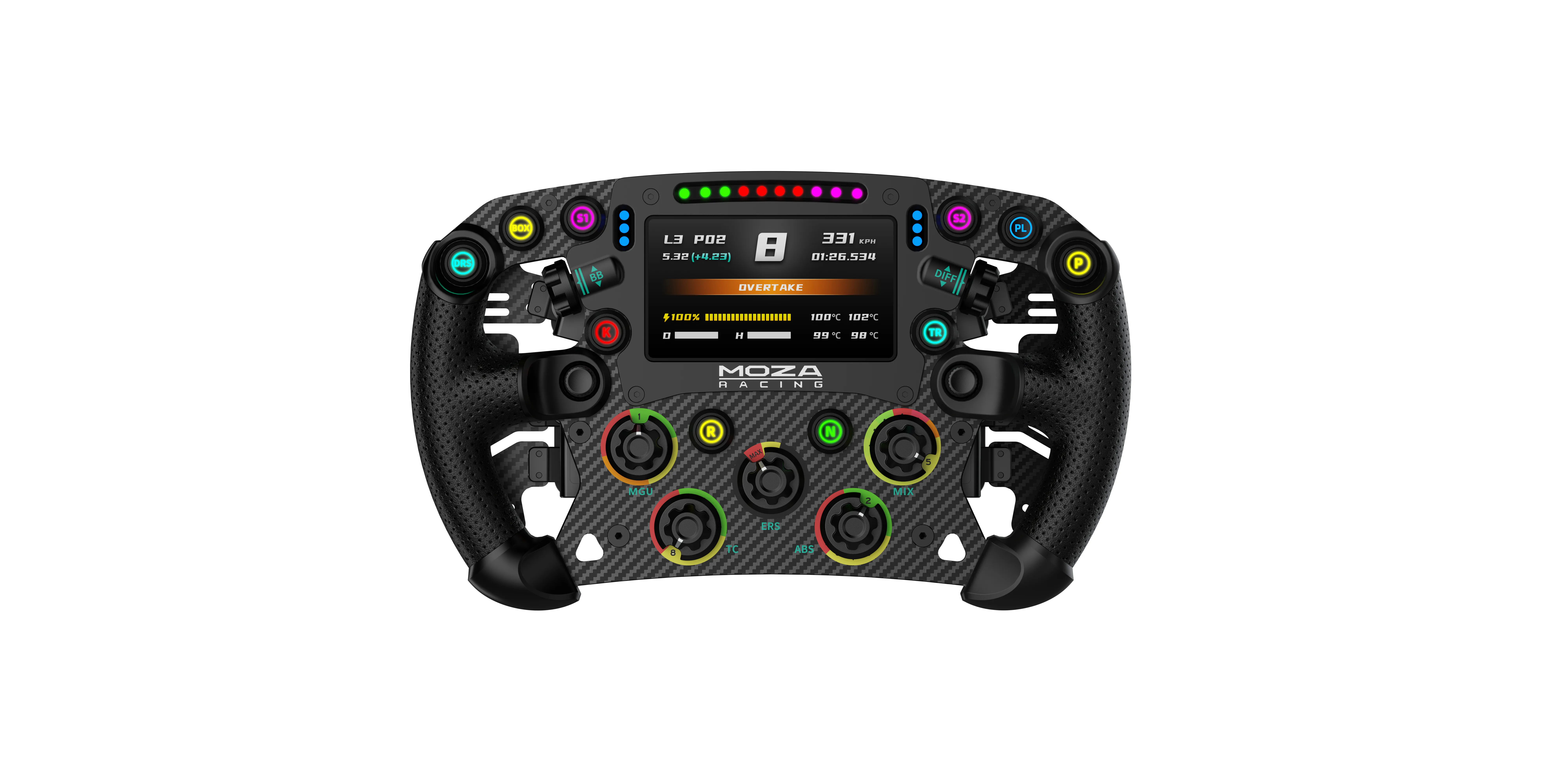 Kontroller Moza Racing FSR2 Formula Wheel - Zezë - 1