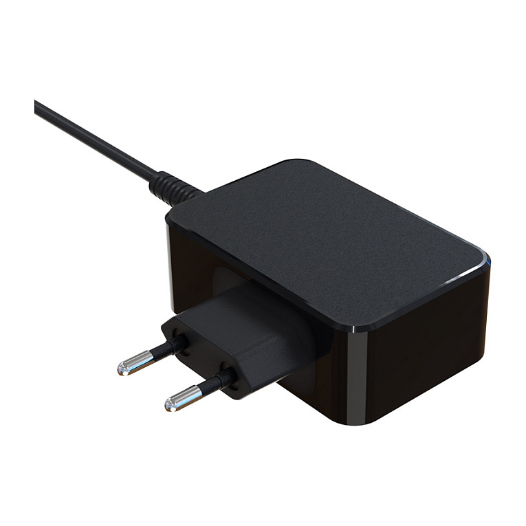 Adapter për Laptop LC-Power LC-NB-GAN-65-C / 65W / USB Type-C PD / GaN - Zezë - 5