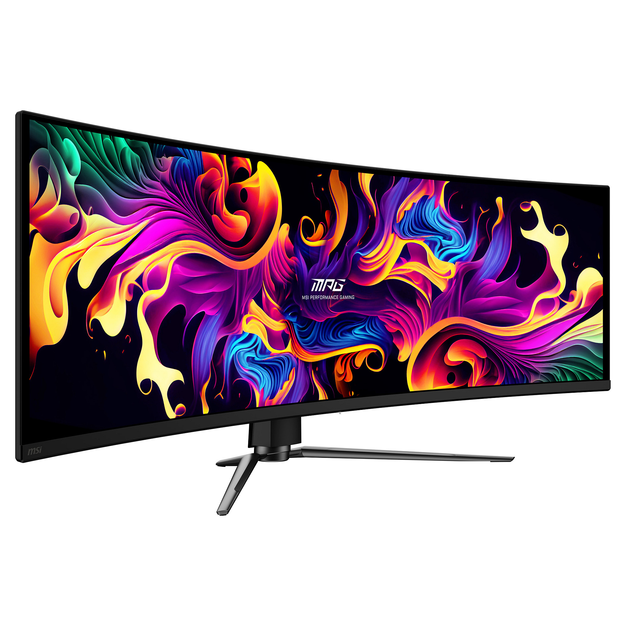 Monitor Gaming MSI MPG 491CQPXDE / 49" / Dual QHD / QD-OLED / 240 Hz / 0.03 ms / HDMI+USB+DP / Curved - Zezë - 10