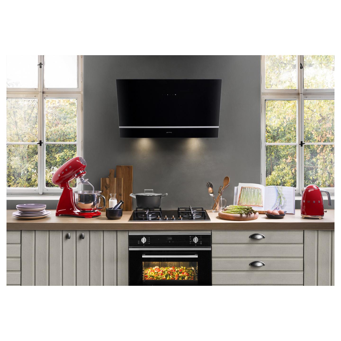 Çajnik Elektrik Smeg KLF03RDEU, 1.7L, 2400W, 360° – Kuqe - 8