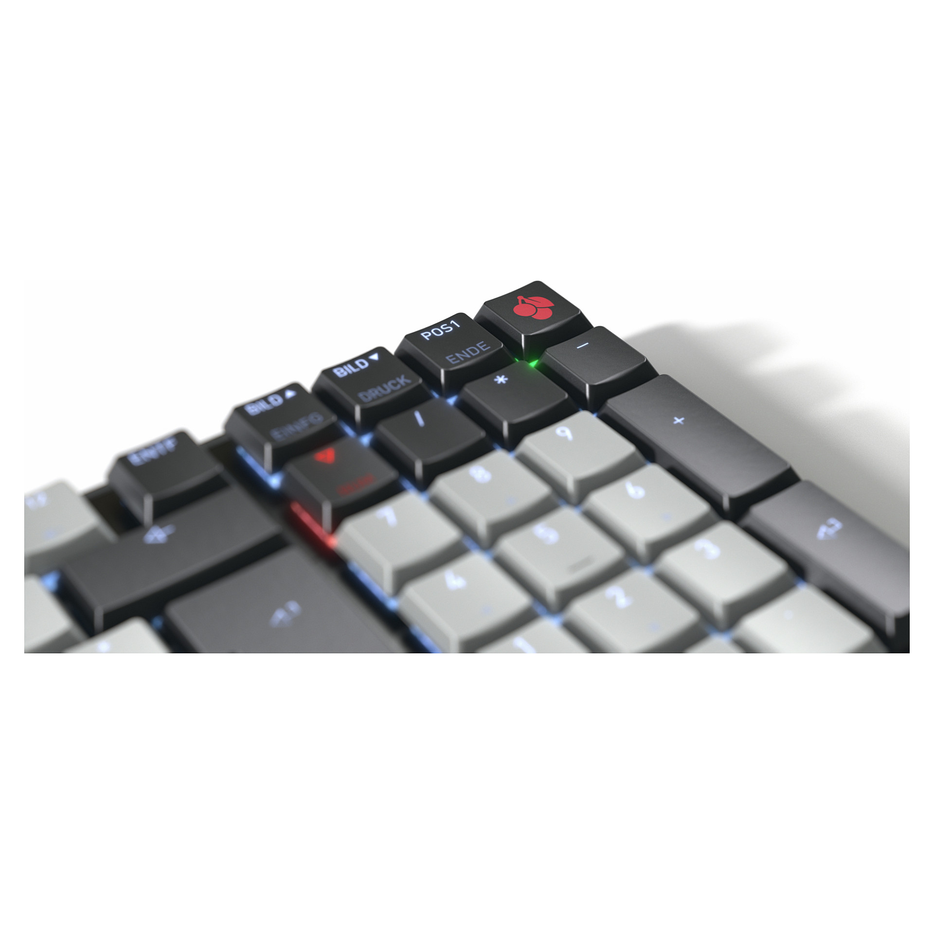 Tastierë me kabllo CHERRY KW 550 MX LP TKL / DE Layout – Zezë - 7