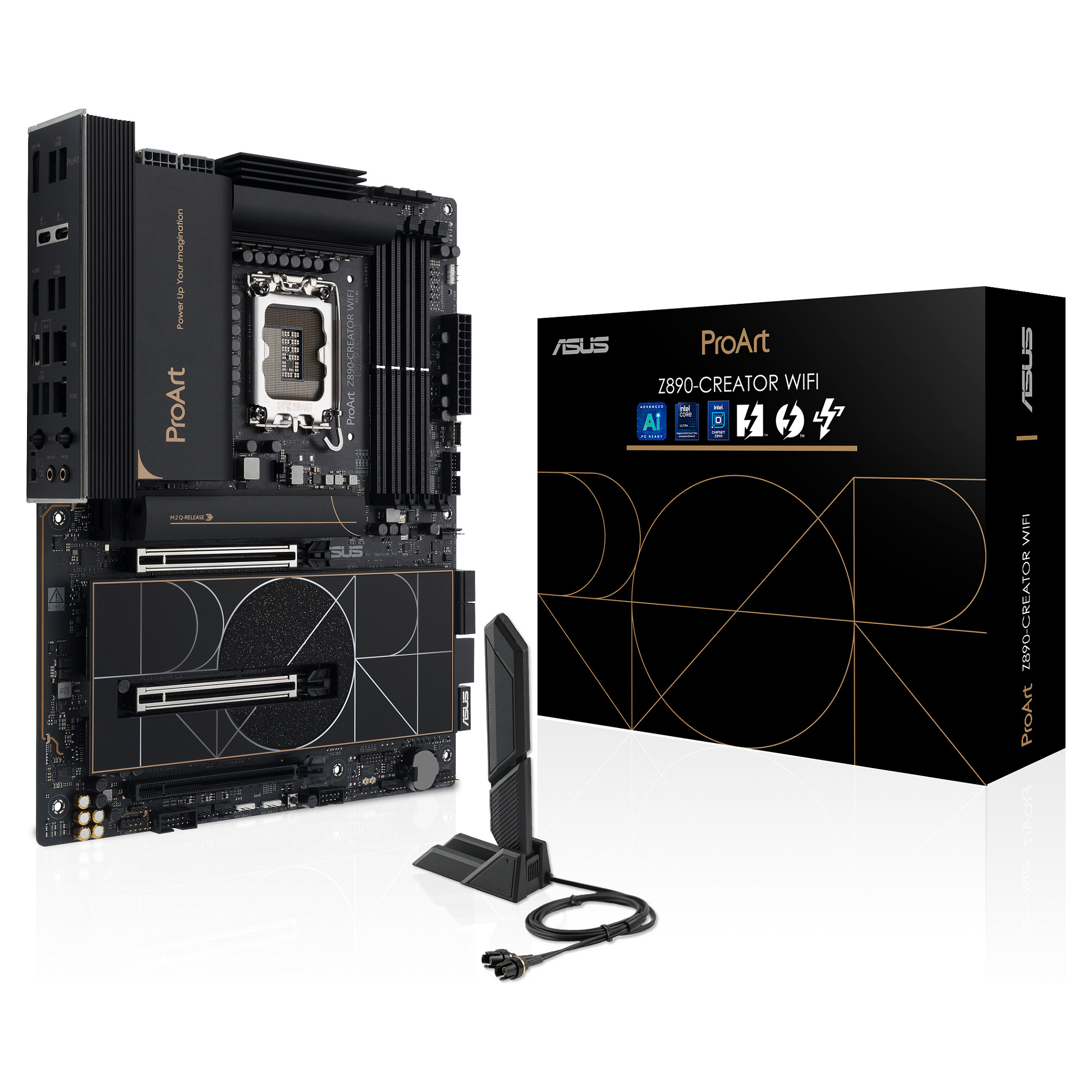 Pllakë Amë ASUS Intel PROART Z890-CREATOR WIFI DDR5 ATX - 1