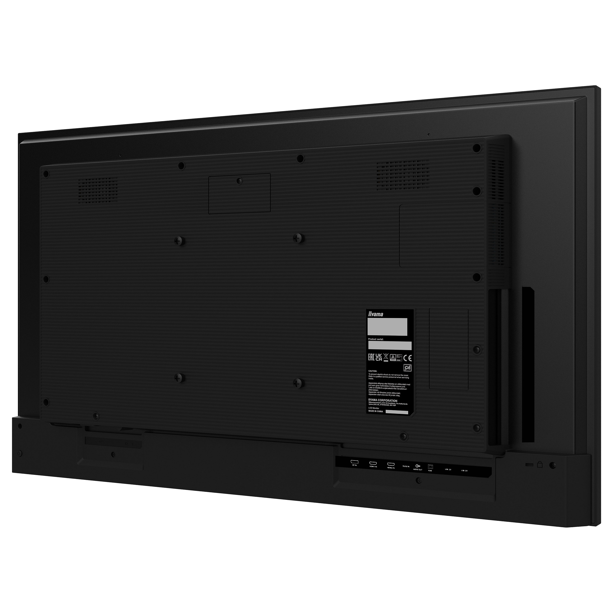 Ekran Prezantues iiyama ProLite LH4365UHSB-B1 / 43"/ 4K Ultra HD IPS / LED / 60 Hz / 8 ms / HDMI+USB+DP - Zezë - 14