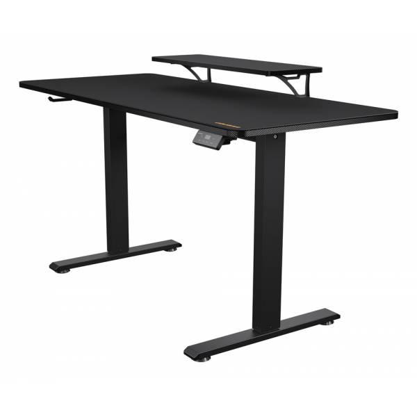 Tavolinë Gaming COUGAR E-STAR 140, Elektrike, 140 × 60cm, Lartësi 72–117cm, Kapacitet 60kg - Zezë