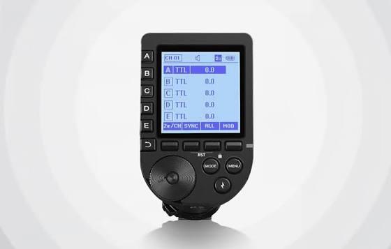 Shkrepës Wireless për Flash Neewer QPRO-C, 2.4GHz, TTL E-TTL II, HSS 1/8000s, 5 Grupe, për Canon - Zezë - 2