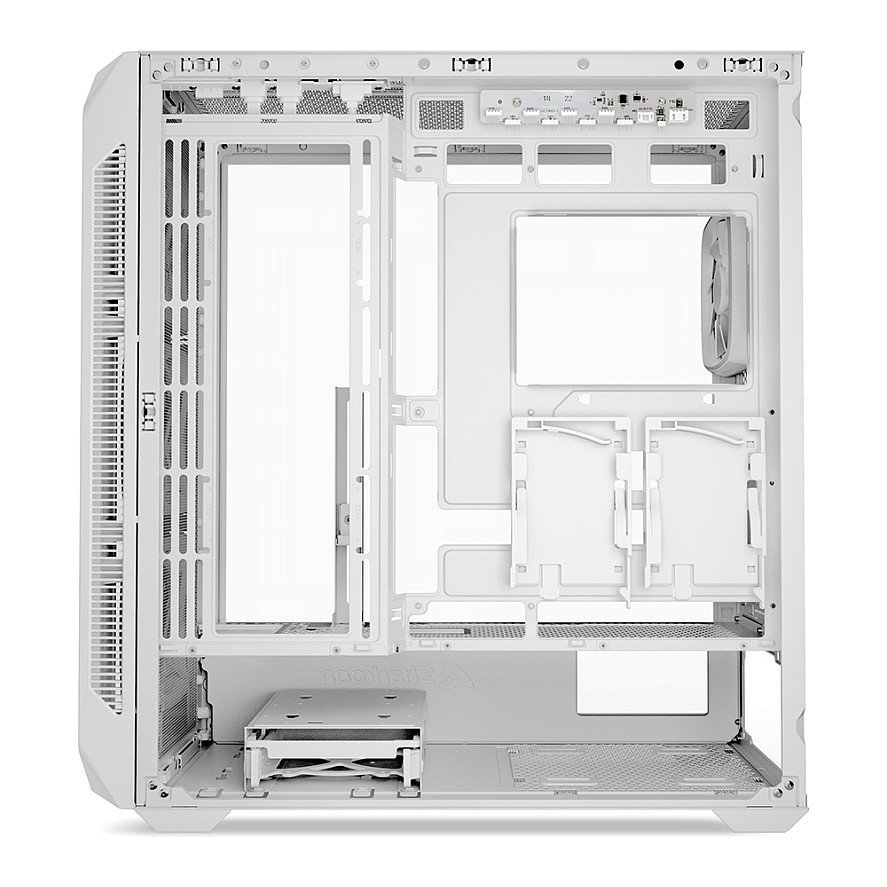 Kasë Sharkoon AK5M RGB ATX 1xMetal - Bardhë - 7