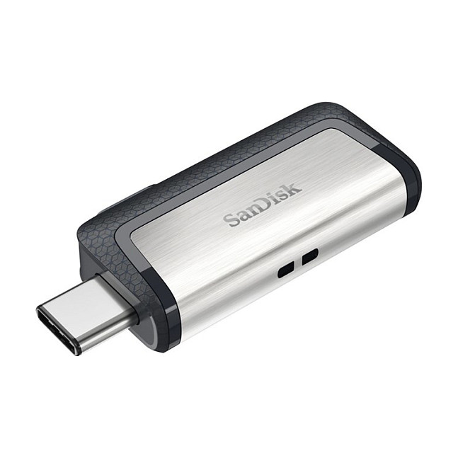 USB STICK 64GB USB 3.1 SanDisk Ultra Dual Drive Type-A/Type-C black/silver - 6
