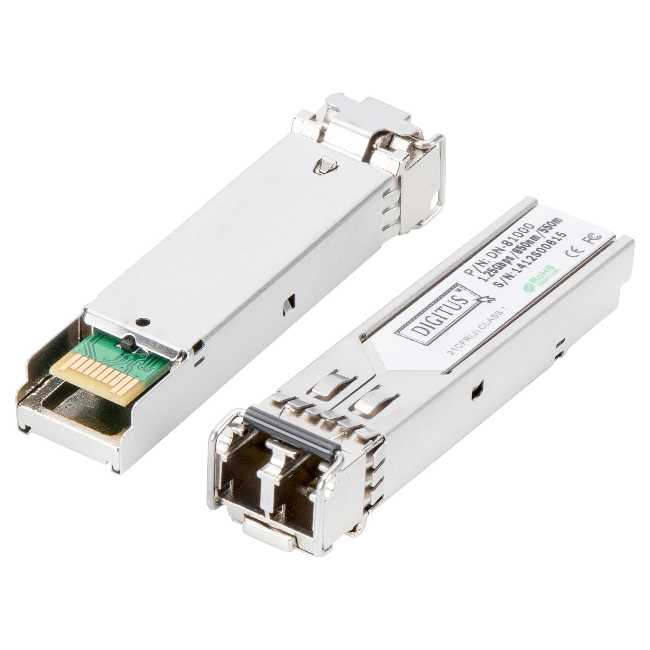 DIGITUS LWL Adapter LC Duplex / Multimode / SFP Modul / 1.25Gbps - 6
