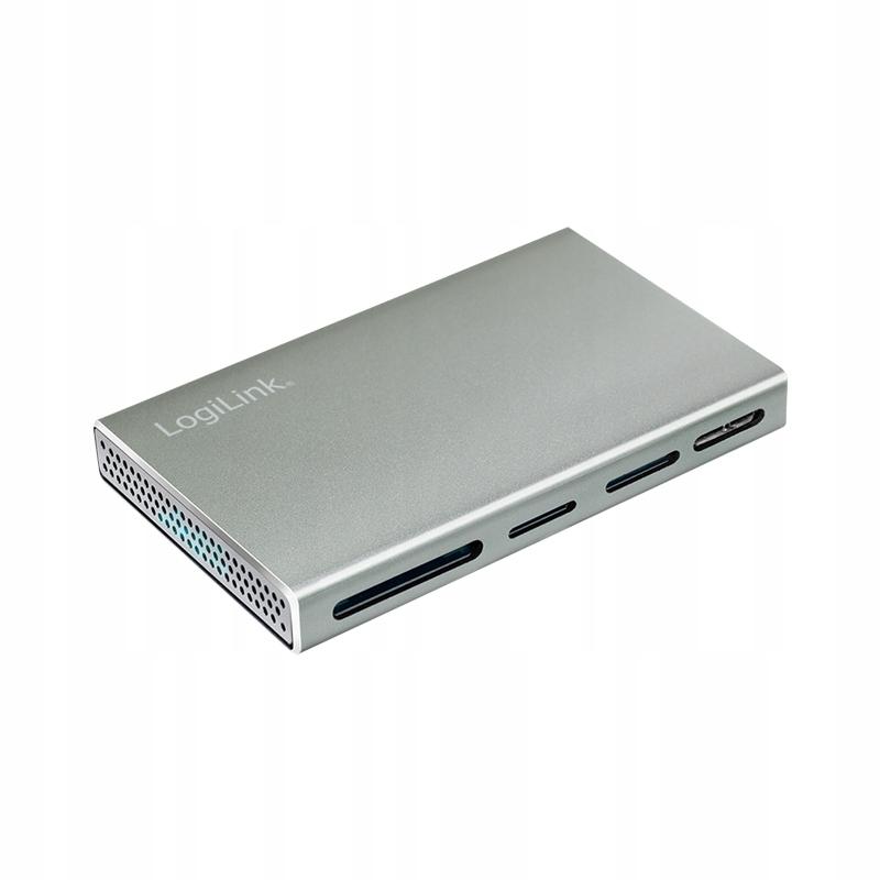 Lexues Kartelash LogiLink CR0048 / SD / microSD / MS / CF / M2 / USB 3.2 Gen 1 / 5 Gbit/s - Argjend
