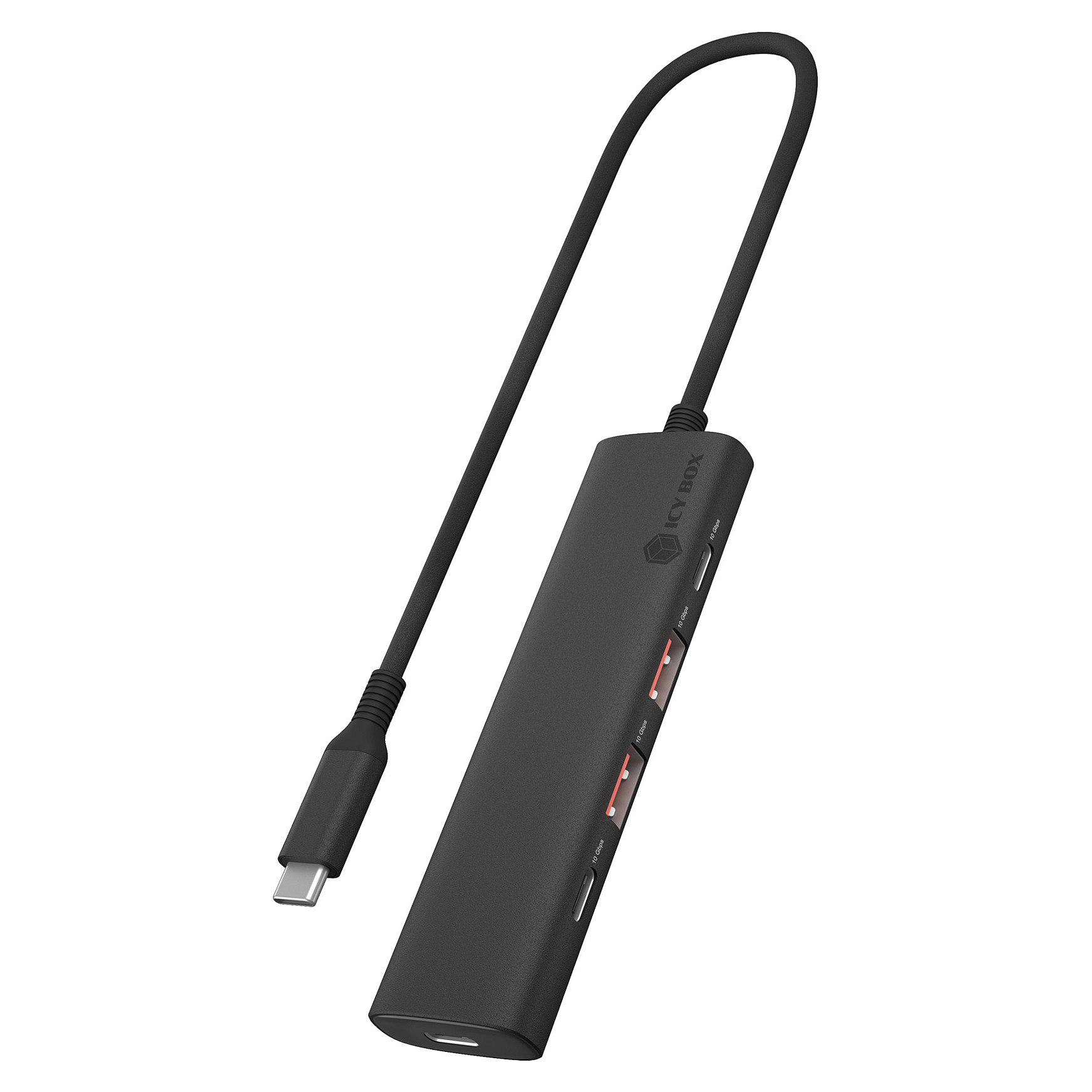 Hub USB ICY BOX 4-Port USB 3.2 IB-Hub1437-CPD - Zezë - 1