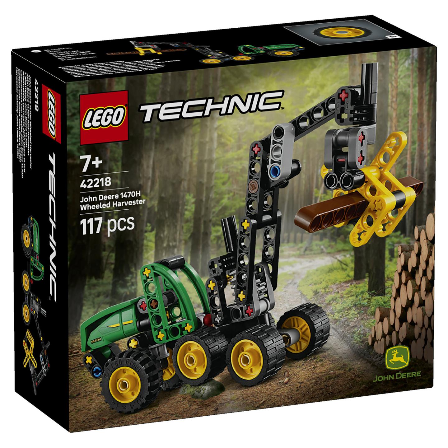 LEGO Technic John Deere 1470H Wheeled Harvester 42218 - 12