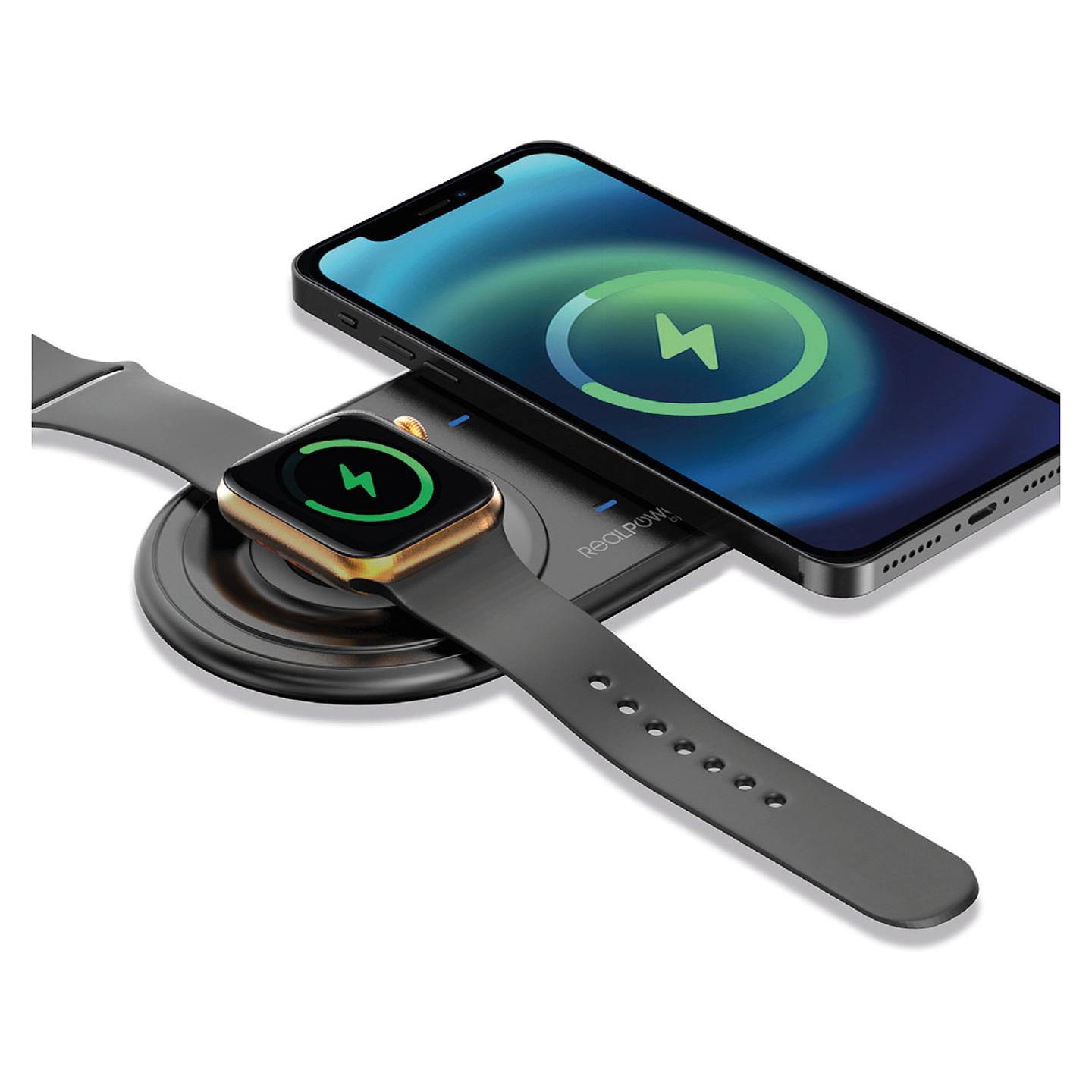 Karikues RealPower ChargeAIR Duo / Karikim Wireless / 15W / Smartphone + Smartwatch – Zezë - 1