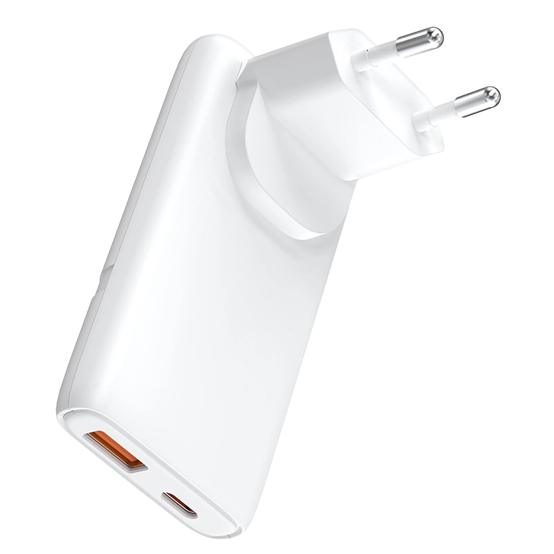 Adapter LogiLink PA0376 / 65W / GaN / 1x USB-C PD / 1x USB-A QC – Bardhë