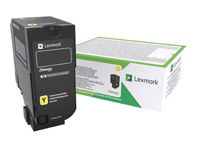 Toner Lexmark 74C2HYE / 12.000 faqe – Verdhë