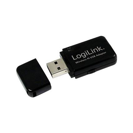 Adapter WLAN USB LogiLink WL0086B / USB 2.0 Type-A / 300Mbps / 2.4GHz / 802.11b/g/n / Realtek RTL8192EU