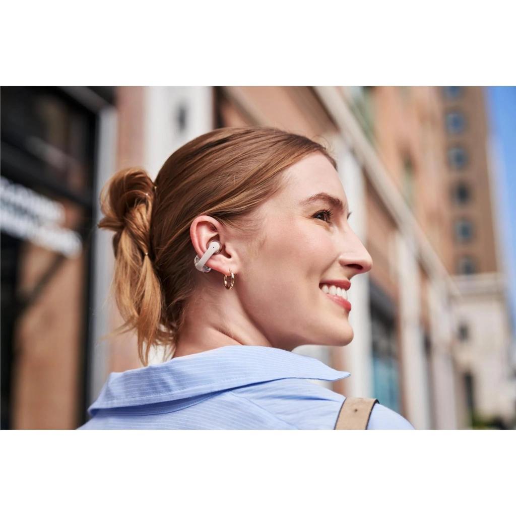 Kufje pa Kabllo Shokz OpenDots One / Bluetooth 5.4 / Open-Ear Clip-On / TWS - Krem - 4