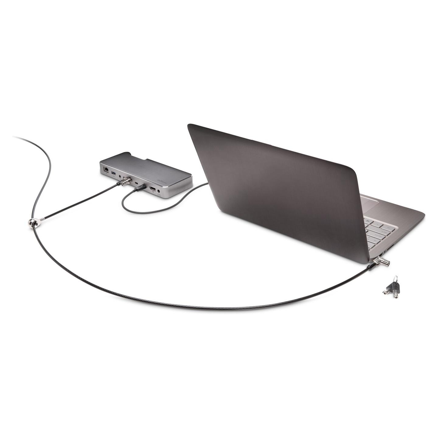 Bravë Sigurie Kensington MicroSaver 2.0 K65048WW / 2 Pajisje / me Çelës / Twin Lock Head - Zezë - 3