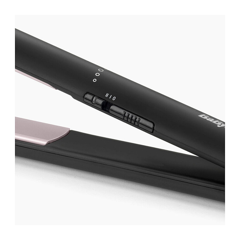 Drejtuese për flokë BaByliss Smooth Ceramic 230 ST241E / Ceramic / 200–230°C / 2 Nivele / 60min Auto Shut-Off / Multi-Voltage – Zezë - 7