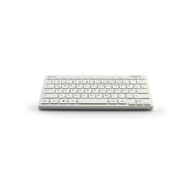 Tastierë me kabllo MediaRange MROS113 / QWERTZ / 78 Taste / USB / Mini - Bardhë - 2