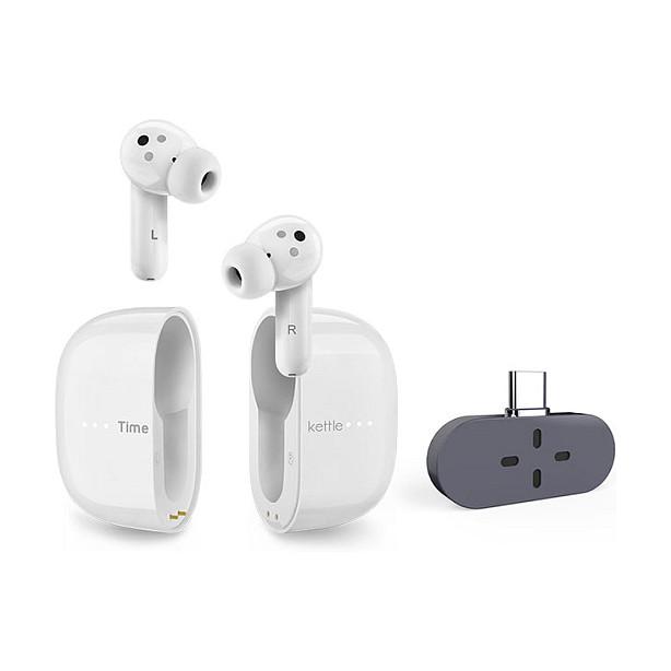 Kufje pa kabllo Timekettle M3 Translator / Bluetooth 5.2 / ANC / Mikrofon / 25 orë / USB-C - Bardhë - 19