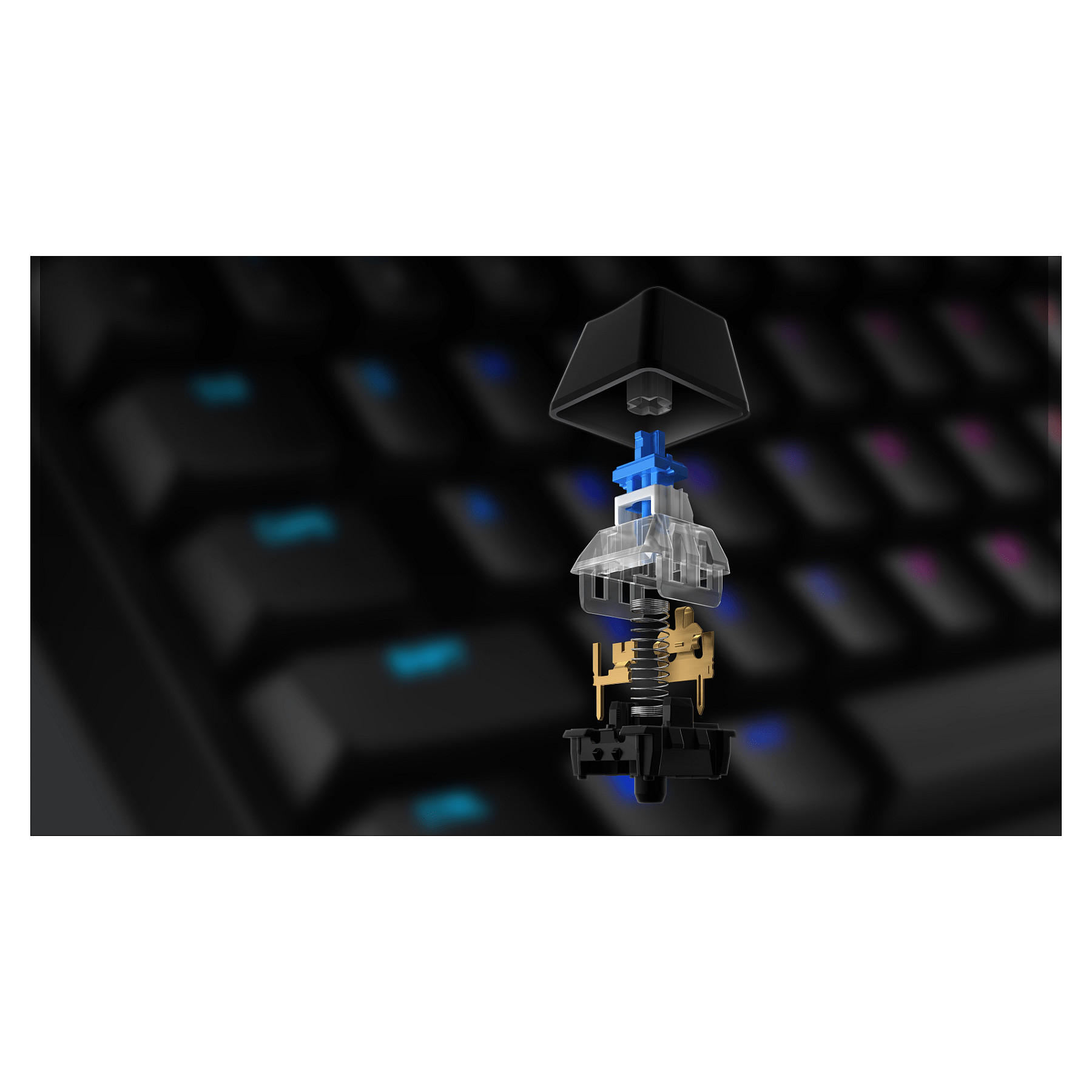 Tastierë Gaming G PRO MECHANICAL KEYB Wired / UK Layout -Zezë - 5
