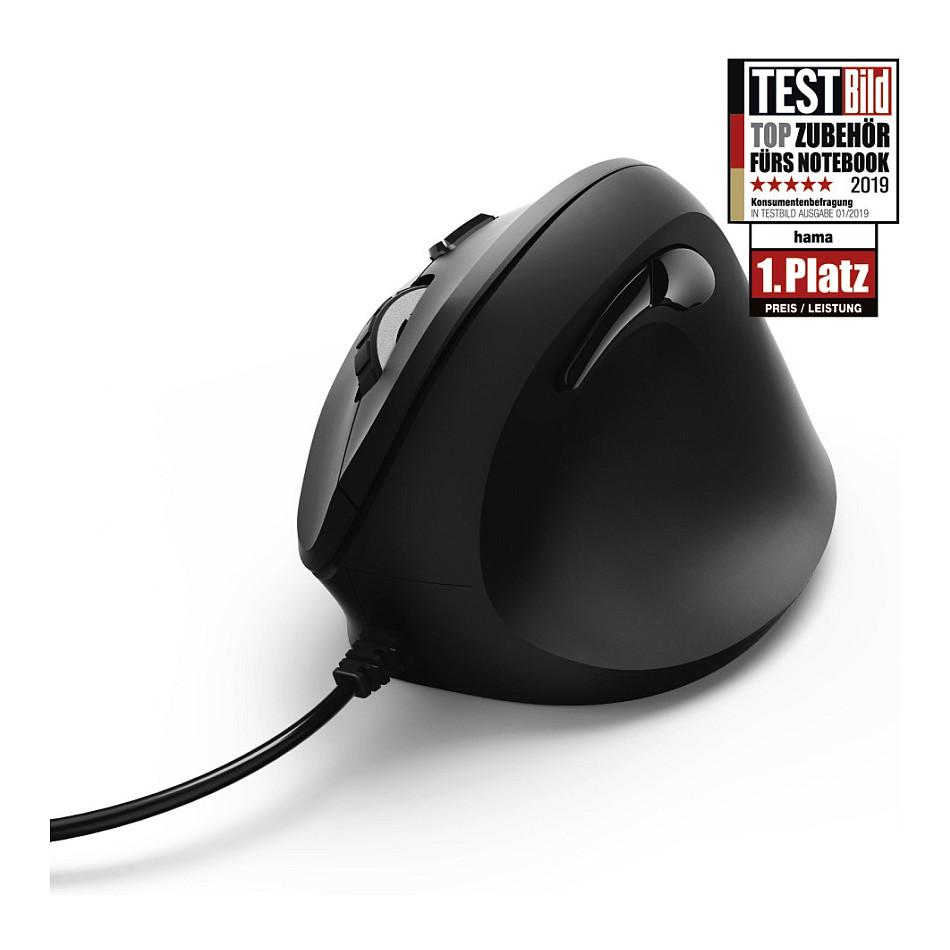 Maus me kabllo Hama EMC-500 / 00182651 / Sensor Optik / 1800 DPI / Wired USB – Zezë - 4