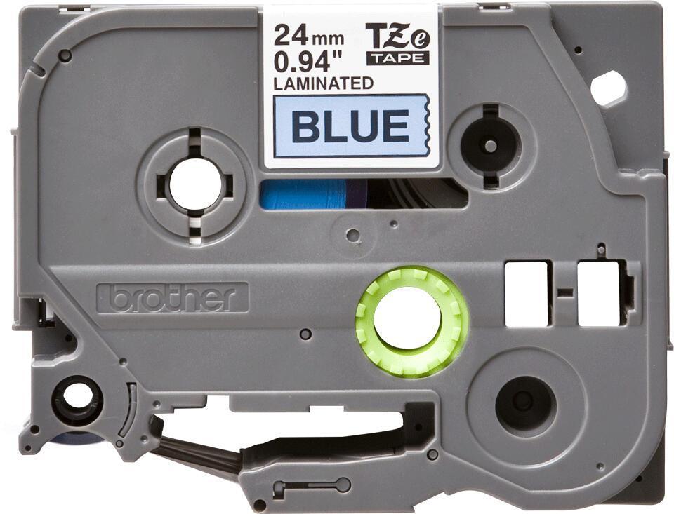 Shirit për Printer 3D Brother Colour Ribbon TZE-551 / TZE551 - Zezë mbi Blu - 2