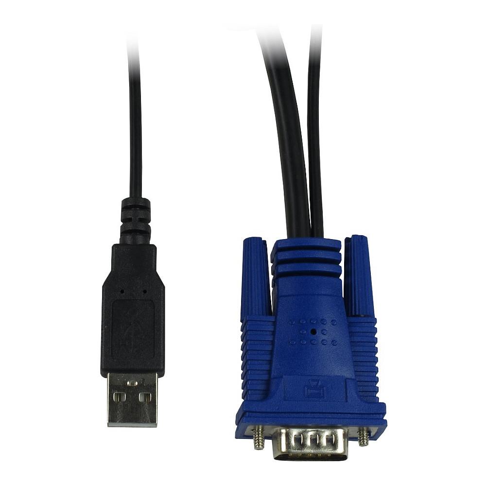 KVM Switch Inter-Tech KS-3116 RJ45, 16 porta, VGA, Full HD 1080p, Rack 1U - Zezë - 5