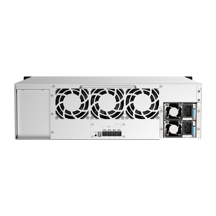 Njësi Zgjerimi QNAP TL-R1620Sep-RP, 16 Bay SATA/SAS, 12Gb/s SAS, 3U Rackmount, Furnizim me Energji Redundant - Argjend - 7