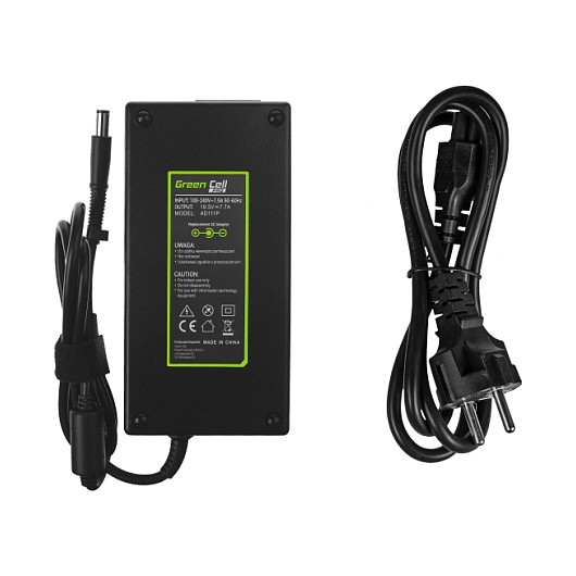 Adapter për Laptop Green Cell AD111P / 90W / 19V / 4.74A / 5.5 × 2.5 mm - Zezë - 3